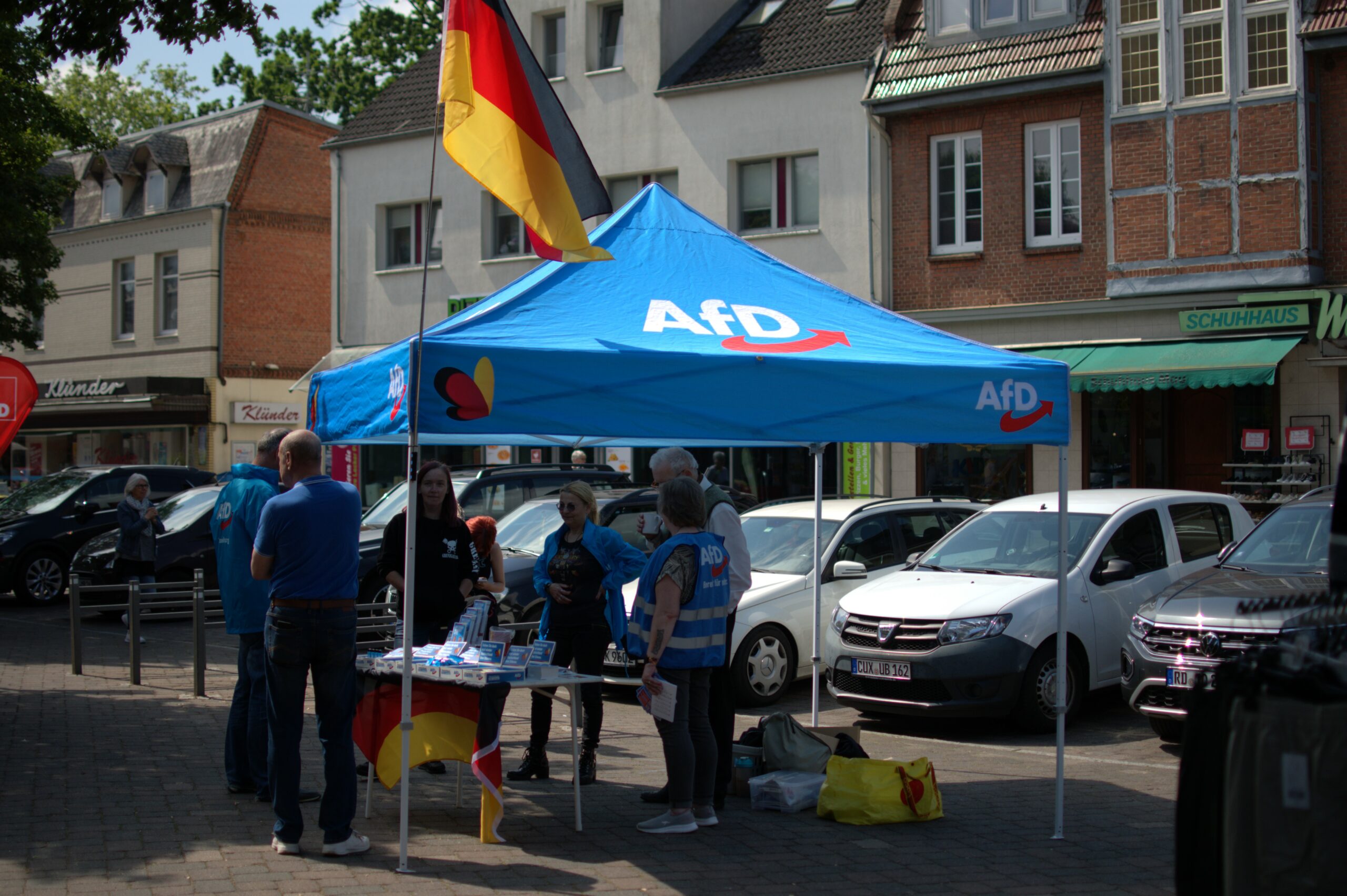 Europawahlkampf Infostand In Nortorf Afd Schleswig Holstein