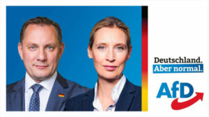 Tino Chrupalla und Alice Weidel