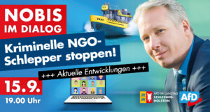 Jörg Nobis will kriminelle Schleuser und NGOs stoppen
