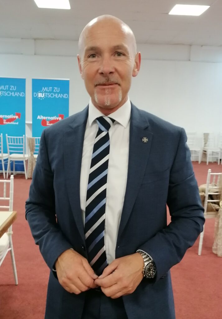 Kurt Kleinschmidt wurde auf Listenplatz 2 der AfD zur Landtagswahl 2022 in Schleswig-Holstein gewählt