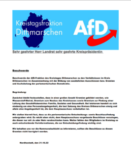 AfD Dithmarschen Kreistag